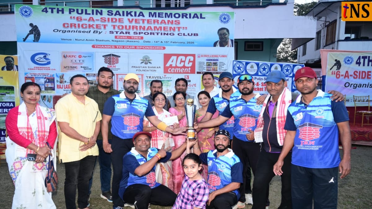 Bordowa Sixers Clinch Pulin Saikia Memorial Veteran Cricket Tournament Title