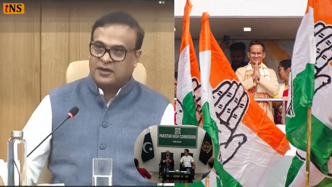 Himanta Biswa Sarma Makes SIT Report Public Alleging Gaurav Gogoi’s Pakistan Links