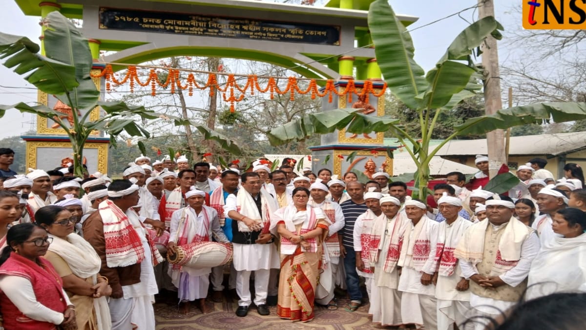 Memorial Arch Honouring Moamoria Rebellion Martyrs Unveiled in Senchowa
