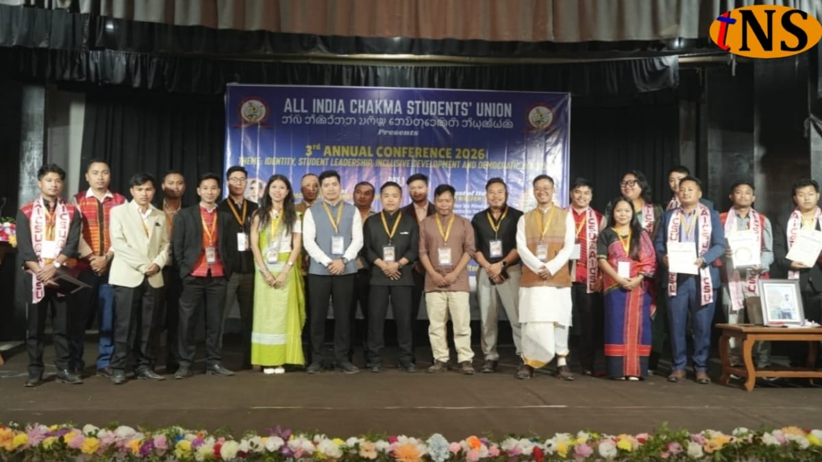 AICSU Third Annual Conference 2026: Pradyot Debbarma Announces Scholarships for Chakma Students in Guwahati