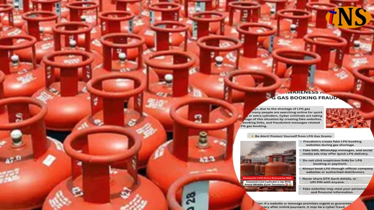 Cooking Gas Scam: Cyber Criminals Using Fake LPG Links to Target Indians