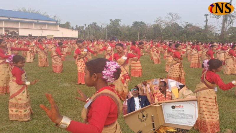 Bihu Dance Record Assam: 1,500 Performers Create History in Puranigudam, Nagaon