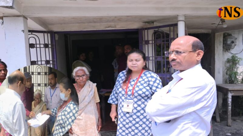General Observer Reviews Home Voting Process in Barhampur, Nagaon