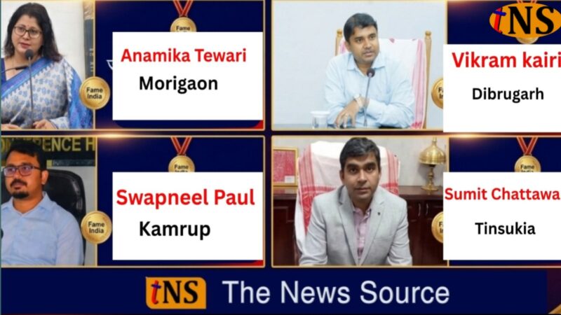 Four Assam District Commissioners Feature in Fame India’s Top 100 Best Performing DM List