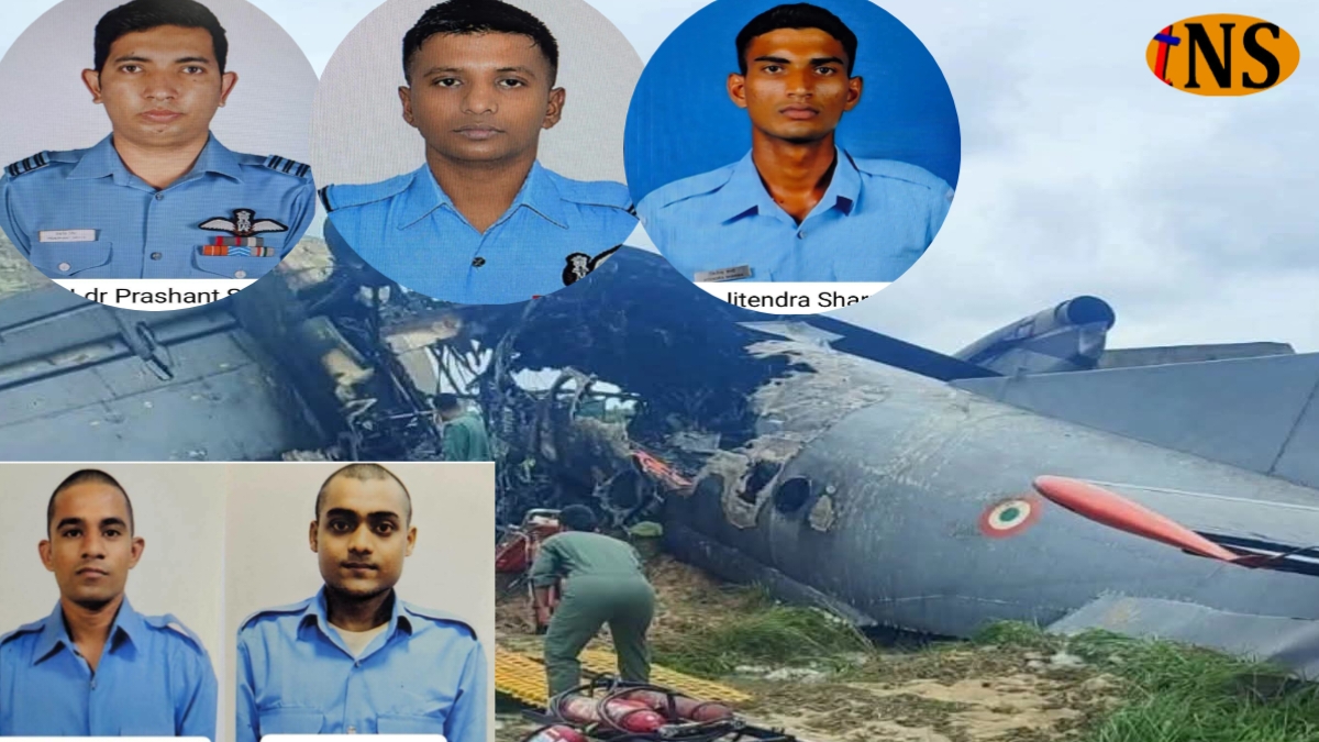 AN-32 Aircraft Crash Kills Five IAF Personnel at Jorhat Airbase