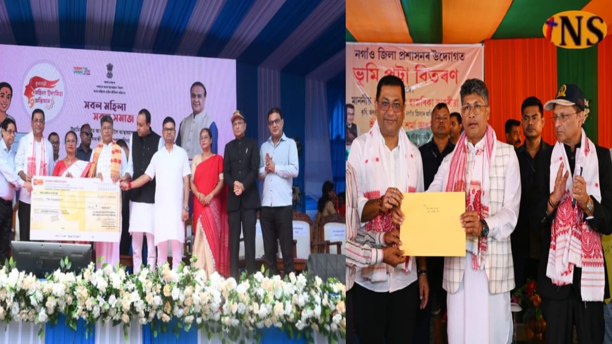 MMUA Cheque Distribution Dhing: Agriculture Minister Pijush Hazarika distributes MMUA cheques to 22,818 beneficiaries in Dhing