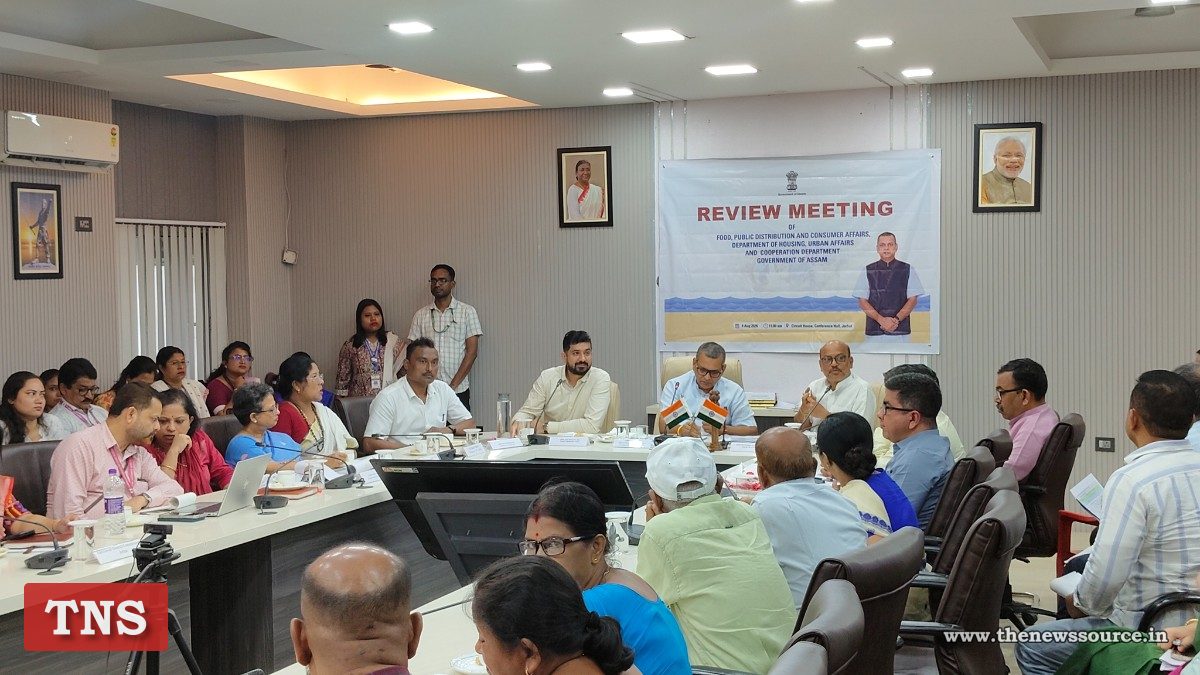Jorhat Review Meeting: Minister Kaushik Rai Reviews Three Key Departments in Jorhat